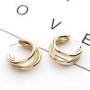 Earrings Everstylish | The Elegant Statement Makers - Golden Stud Earrings