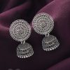 Earrings Everstylish | The Moon Beams- Oxidised Jhumka Earrings