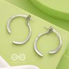 Earrings Everstylish | The Broken Bow- Elegant Silver Earrings