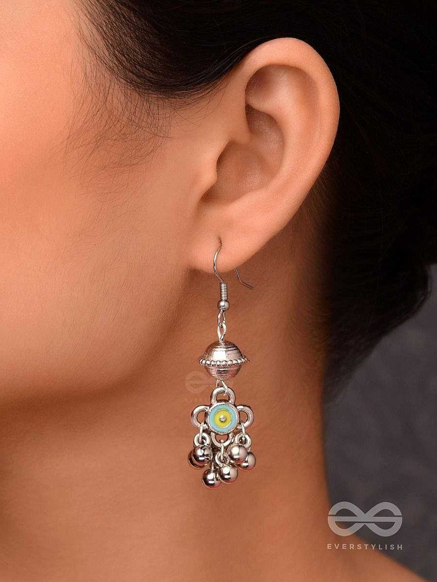 Earrings Everstylish | Beaded Horizon Charms - Embellished Oxidised Earrings