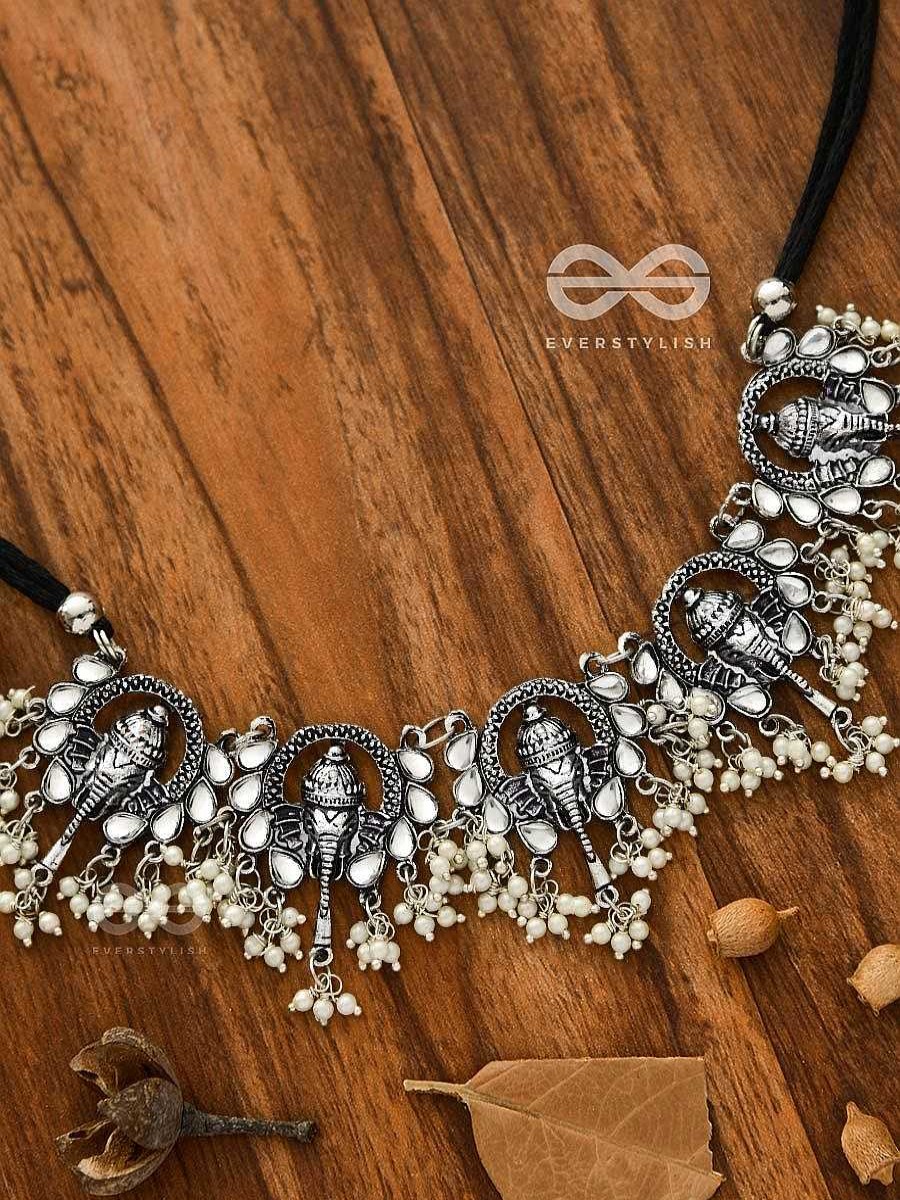 Neckpieces Everstylish | A Spiritual Delight- Statement Ganesha Neckpiece