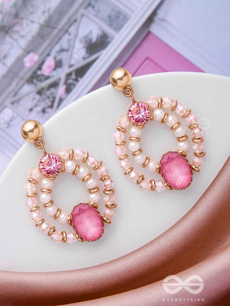 Earrings Everstylish | The Misty Rose - Elegant Drop Earrings