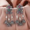 Earrings Everstylish | The Splendid Shrine- Oxidised Jhumka Earrings