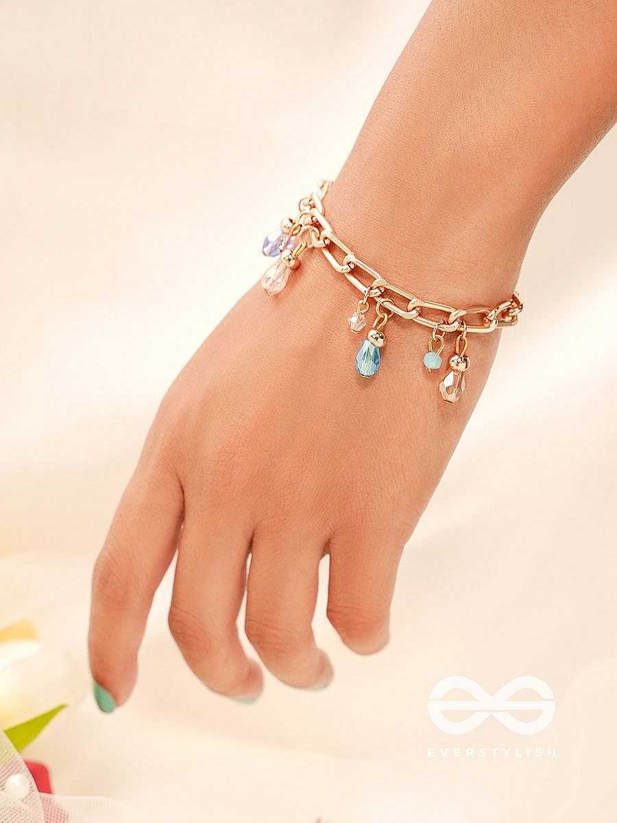 Bracelets Everstylish | Catch The Sun- Golden Glass Beads Bracelet